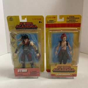McFarlane 5'' Lot Of 2 Action Figure My Hero Academia Eijiro Kirishima, Stain